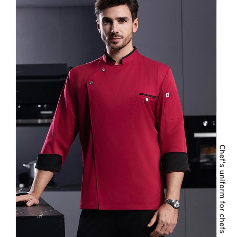 Chef Uniform Work Clothes Long - огляд і ціна Embroidery Kitchen