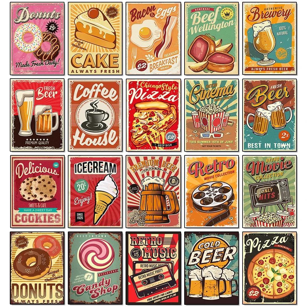 5D Diamond Painting Food Poste - огляд і ціна Embroidery Kitchen