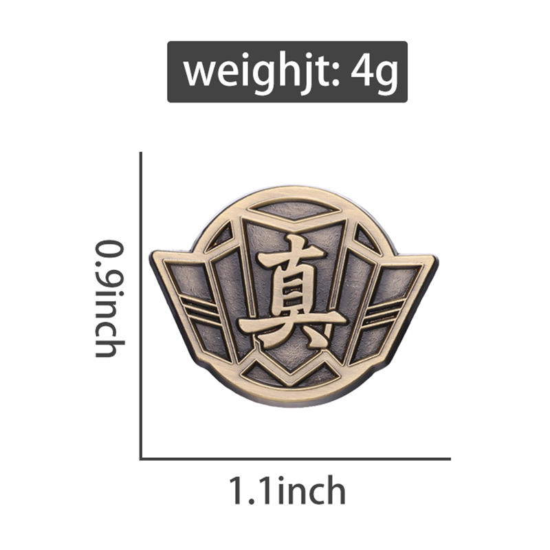 Yakuza Goro Majima Enamel Pins - огляд і ціна Embroidery Logo