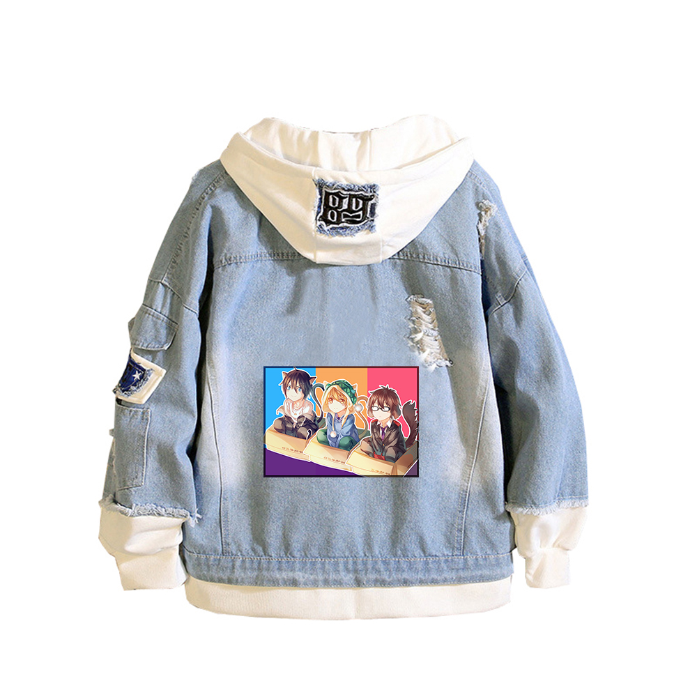 Noragami ARAGOTO Print Women D - огляд і ціна Embroidery Jacket Jeans