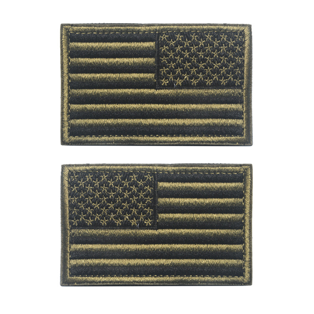 2 Pieces American Flag Embroid - огляд і ціна Embroidery Uk