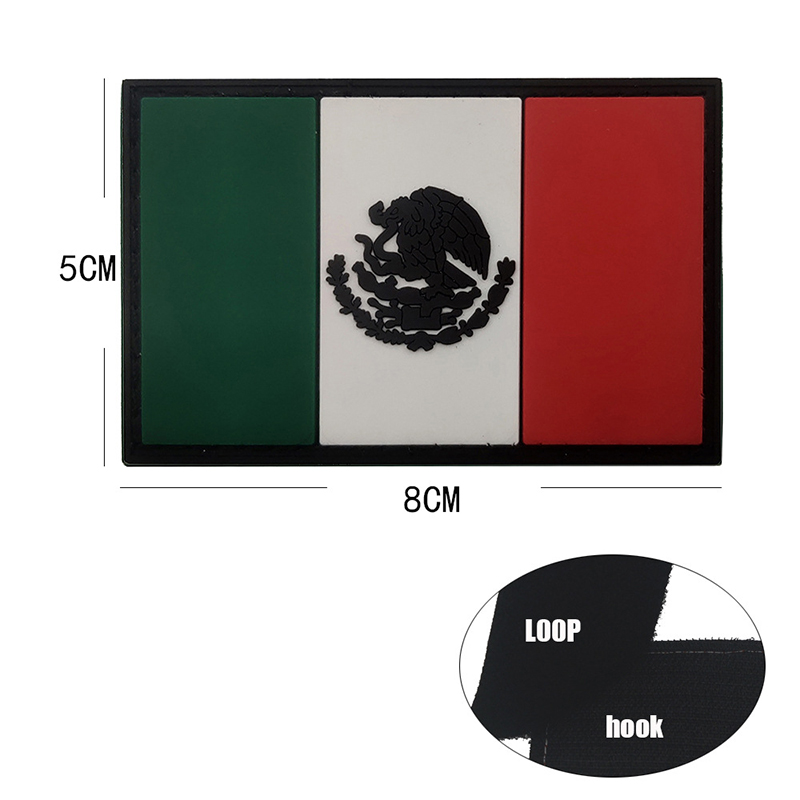 Mexico Flag Embroidered Patch  - огляд і ціна Embroidery Uk