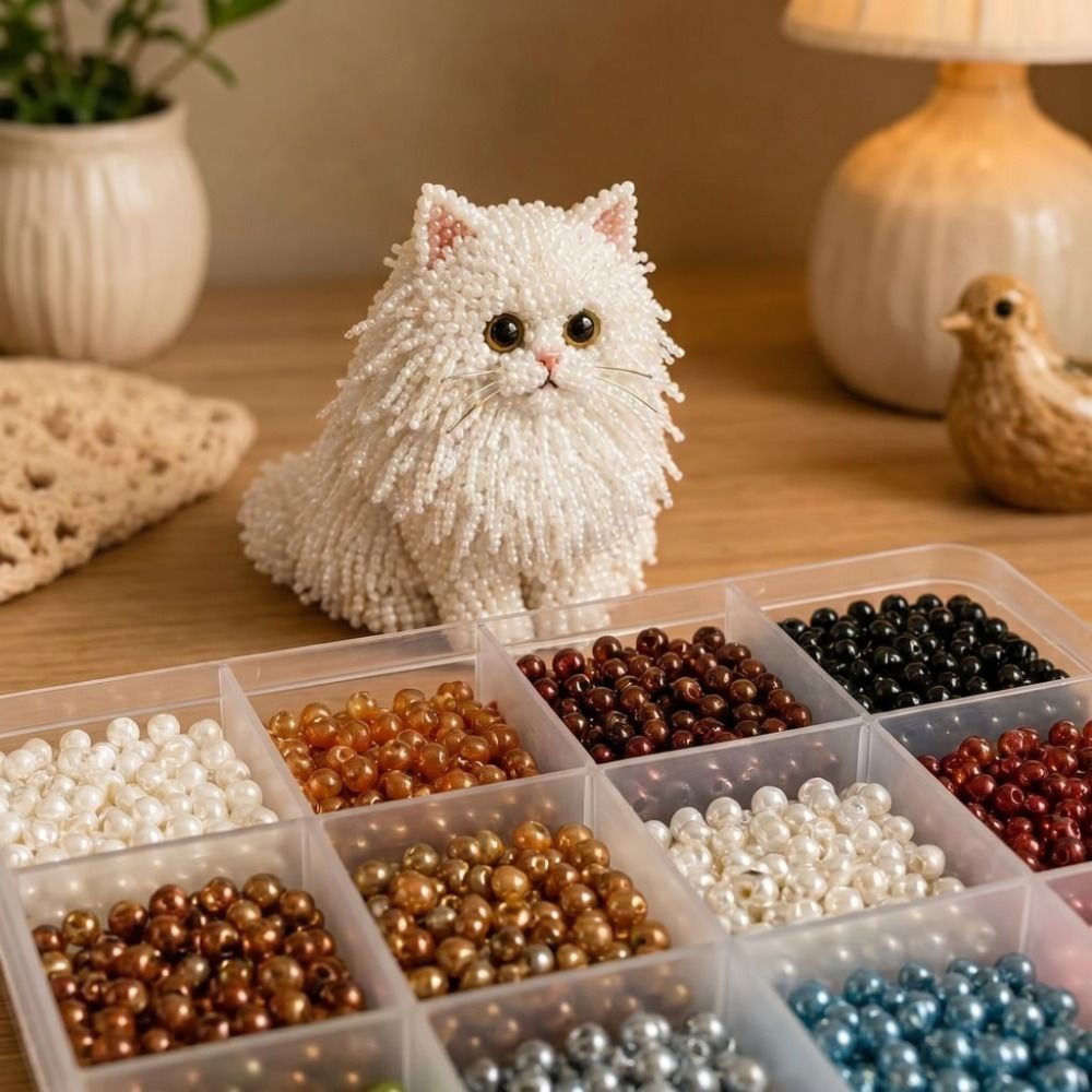 Handmade DIY Animal Bead Embro - огляд і ціна Embroidery Kit Set