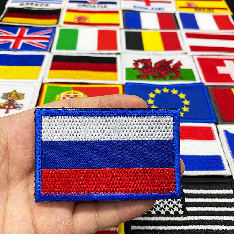 Country Flag Embroidered hook  - огляд і ціна Embroidery Uk