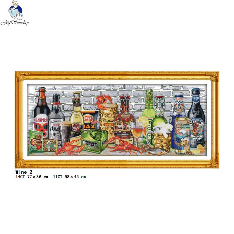 Wine and Bottle Collection Pri - огляд і ціна Embroidery Kitchen