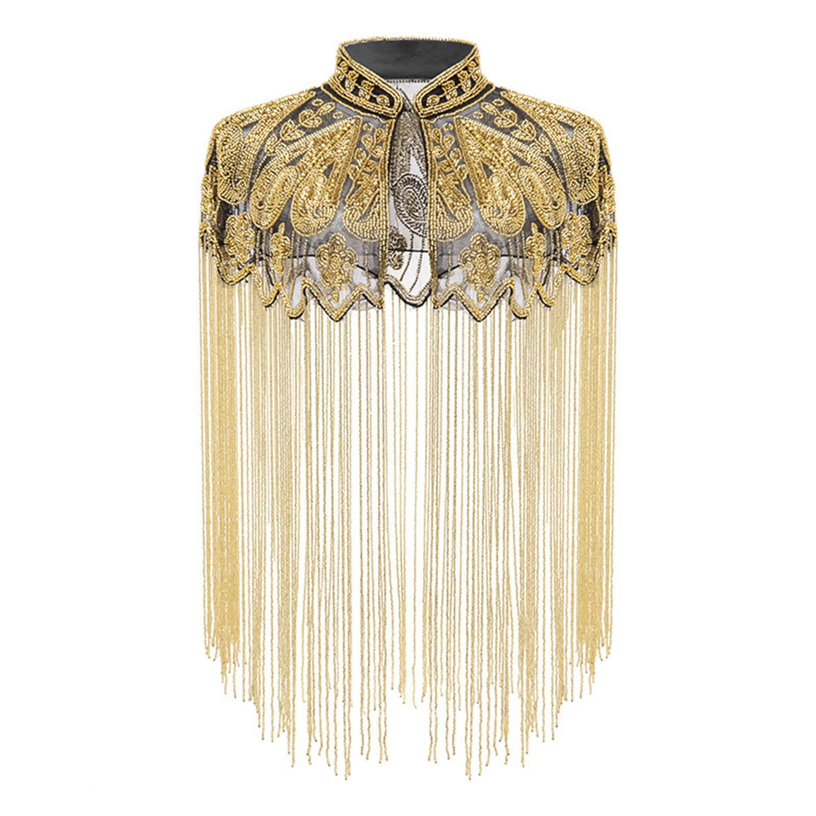 Sequins Beaded Evening Cape Wo - огляд і ціна Embroidery Shawl
