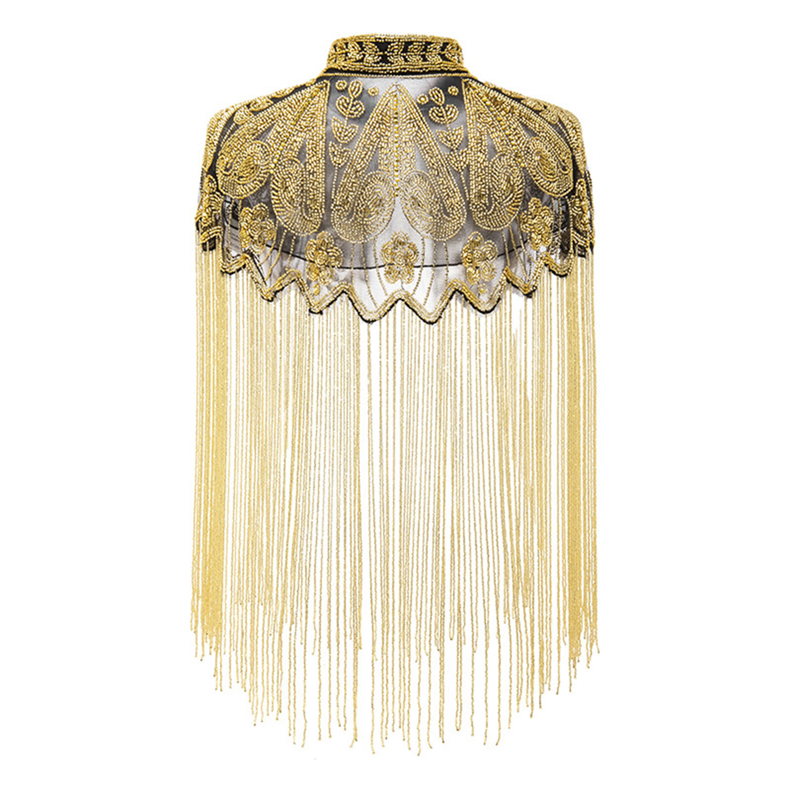Sequins Beaded Evening Cape Wo - огляд і ціна Embroidery Shawl
