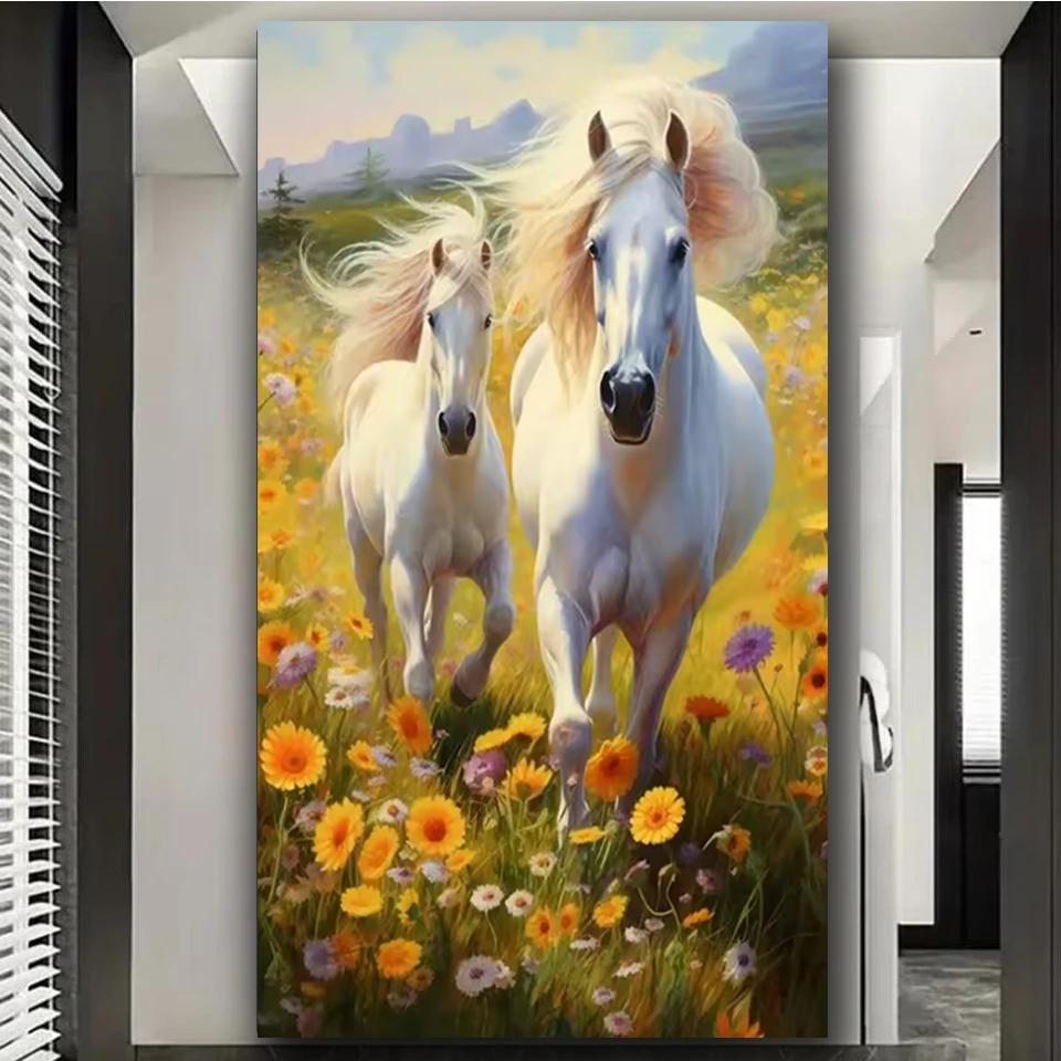 Grassland Running Horses DIY L - огляд і ціна Embroidery Running Stitch
