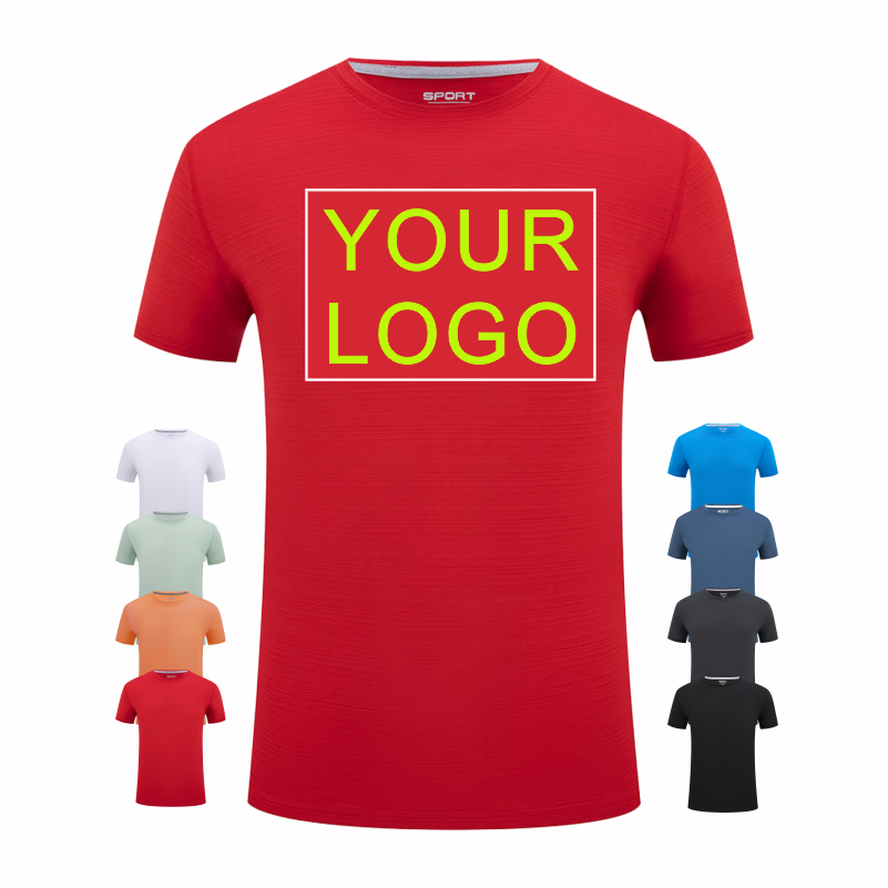LOGO Customized Round Neck Sho - огляд і ціна Embroidery Logo