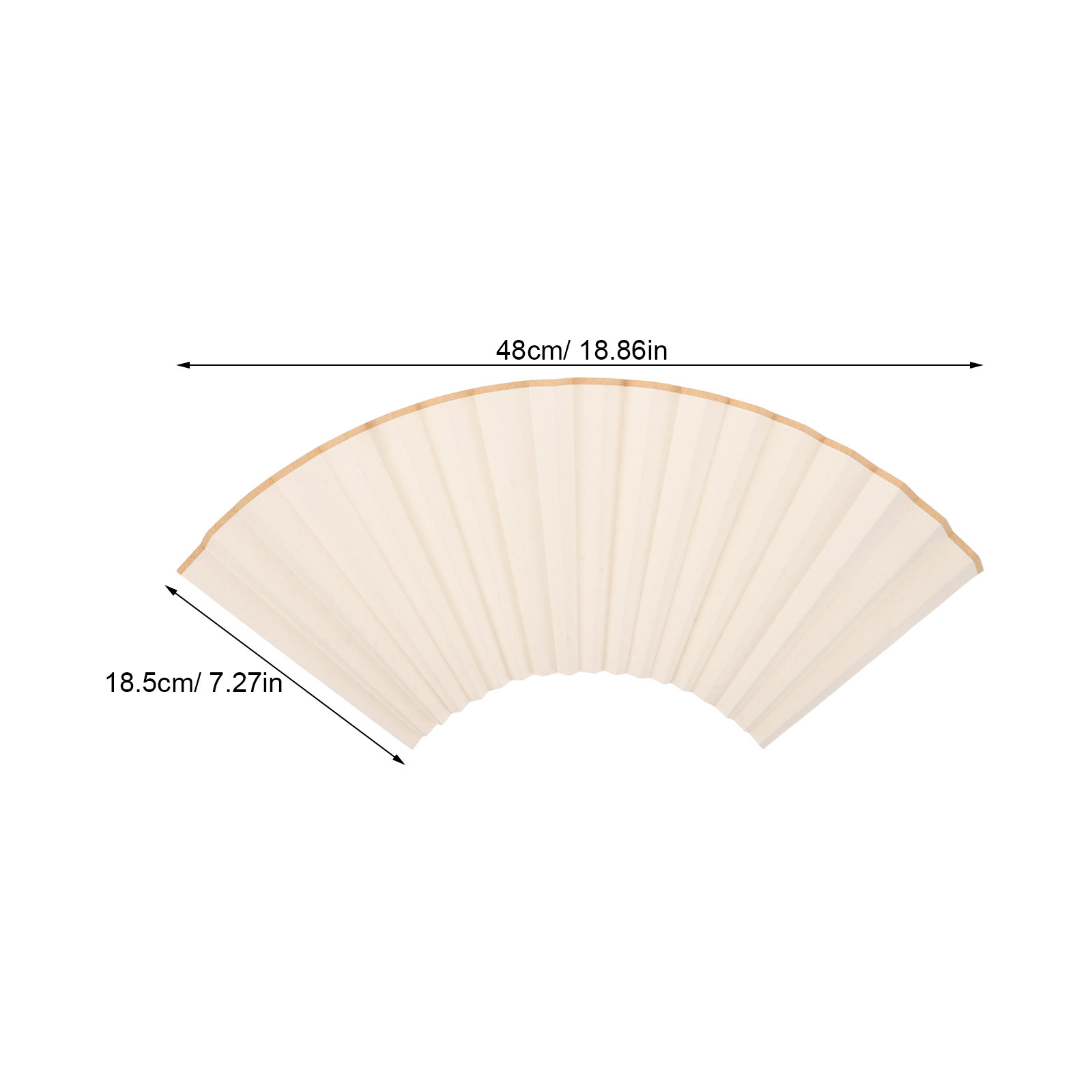 2Pcs Foldable Blank Fan Surfac - огляд і ціна Embroidery Paper