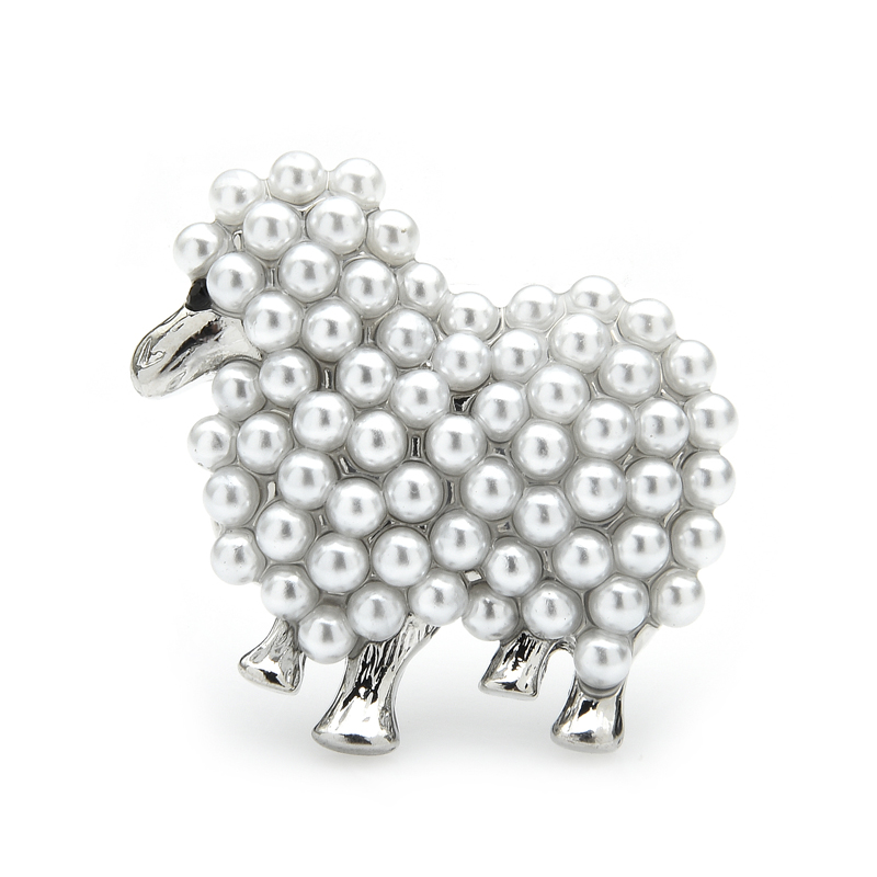Wuli&baby Small Pearl Sheep Br - огляд і ціна Embroidery Australia