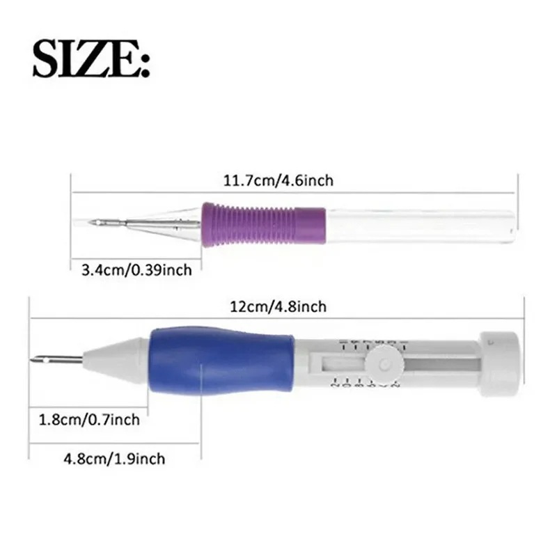 7-Piece Embroidery Punch Needl - огляд і ціна Embroidery Kit Set