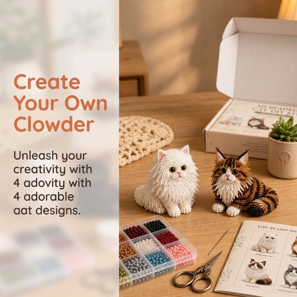 Handmade DIY Animal Bead Embro - огляд і ціна Embroidery Kit Set
