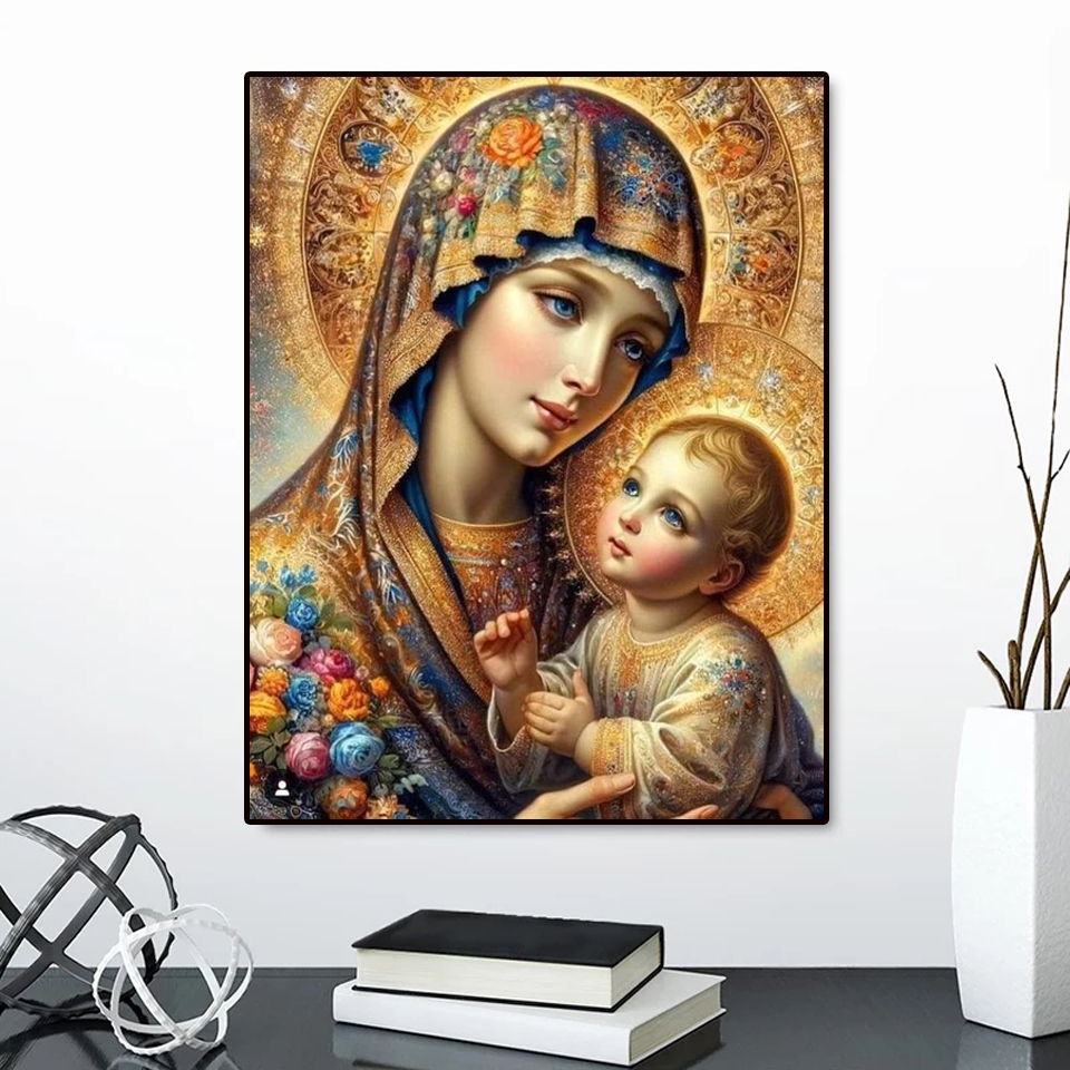 Frameless,Diamond Painting Vir - огляд і ціна Embroidery Icon