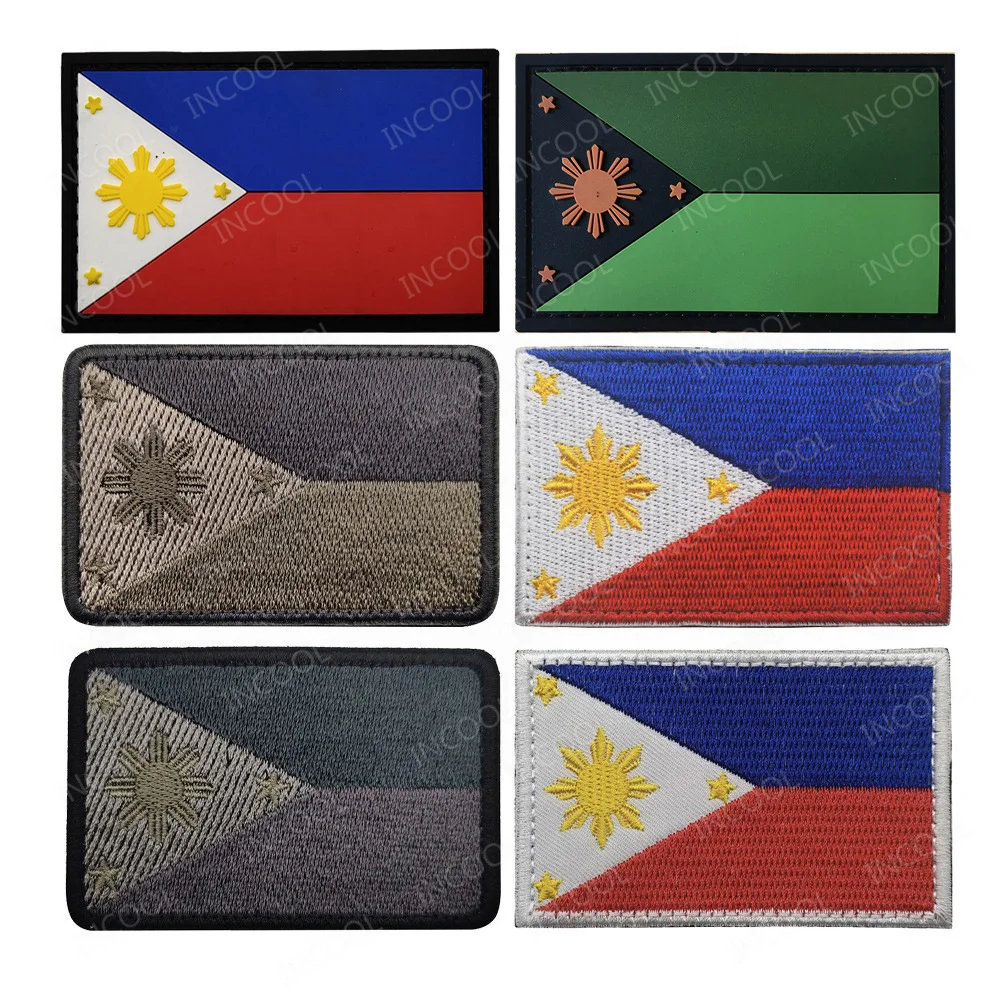 Philippines Flag Embroidered P - огляд і ціна Embroidery Uk